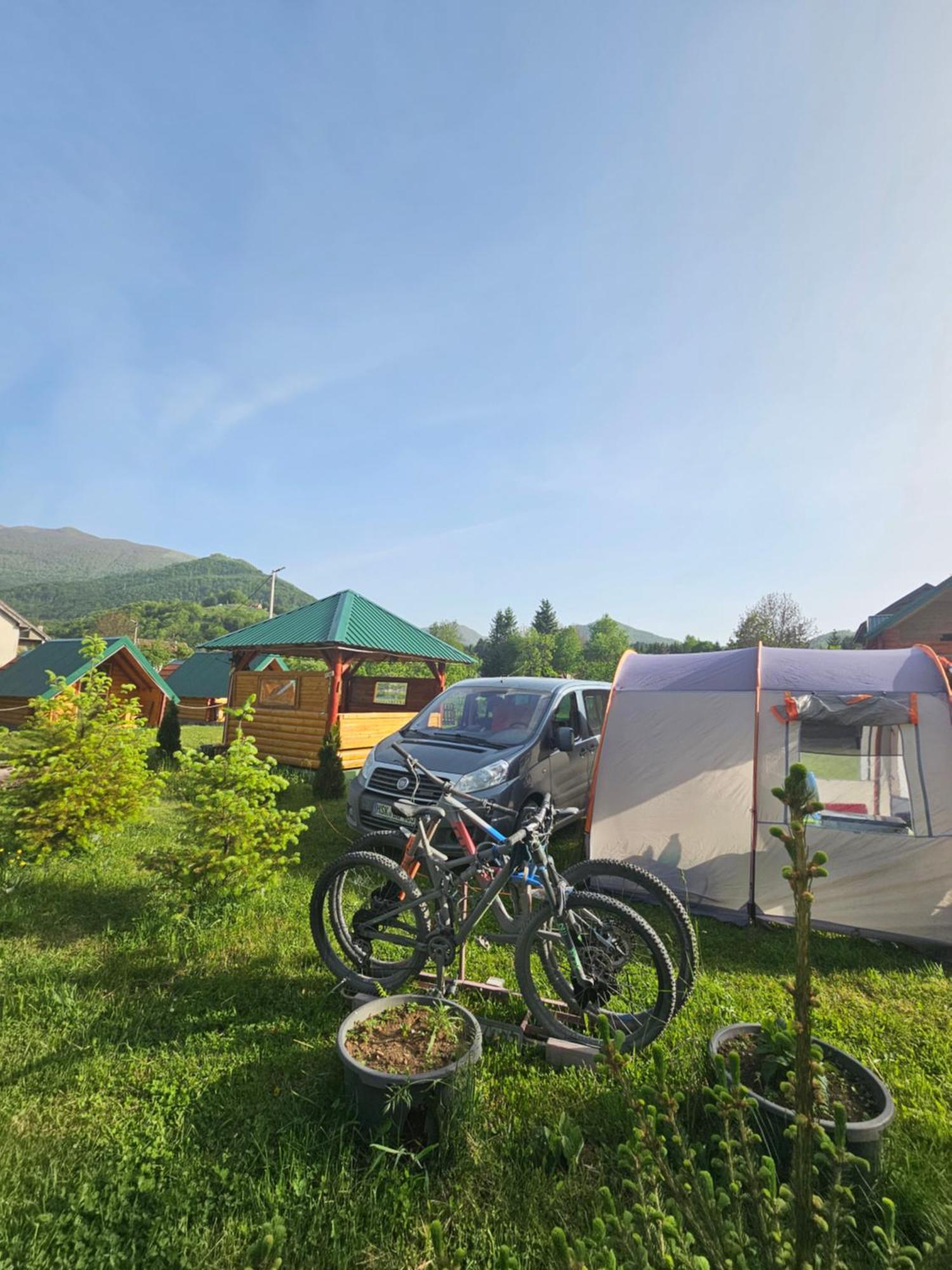 Konaci Oceva Zemlja Bungalovi Konaci Oceva Zemlja Vikendica Mojkovac Bagian luar foto