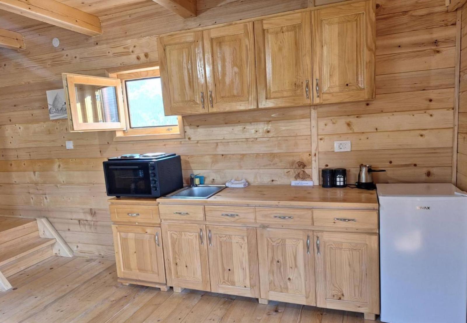 Konaci Oceva Zemlja Bungalovi Konaci Oceva Zemlja Vikendica Mojkovac Bagian luar foto