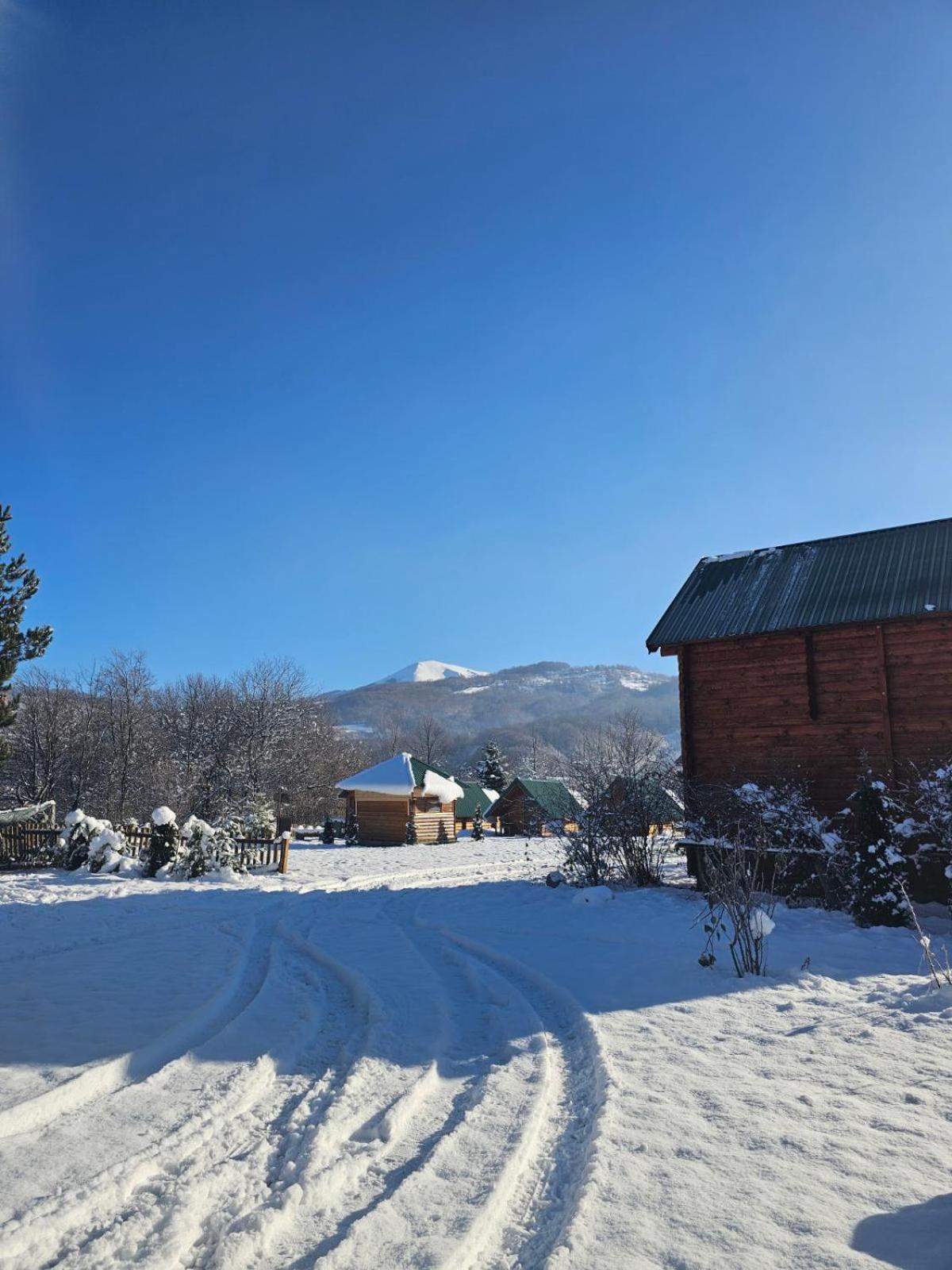 Konaci Oceva Zemlja Bungalovi Konaci Oceva Zemlja Vikendica Mojkovac Bagian luar foto