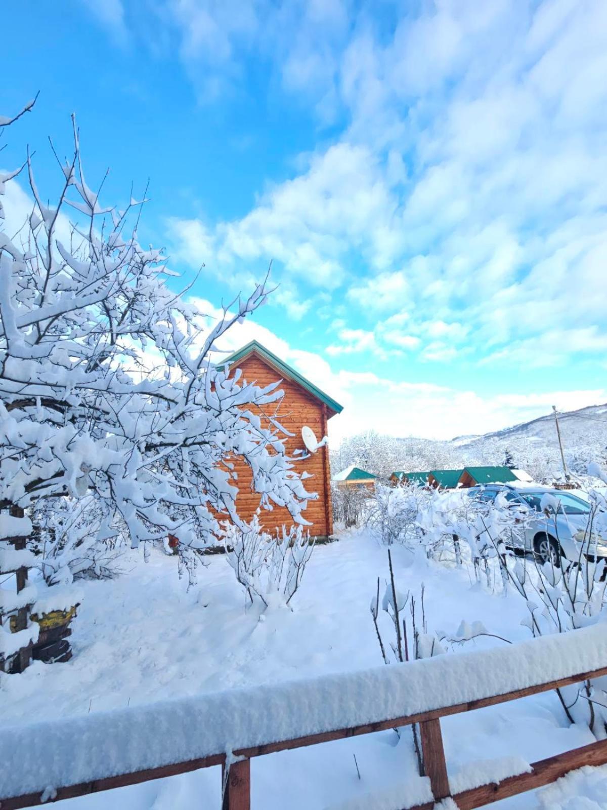 Konaci Oceva Zemlja Bungalovi Konaci Oceva Zemlja Vikendica Mojkovac Bagian luar foto